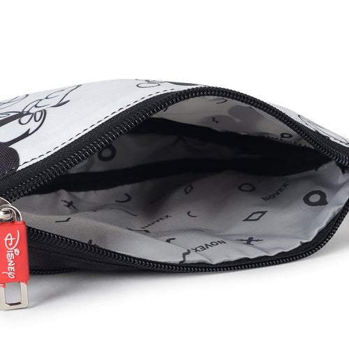 Novex Disney Mickey Mouse printed Waist Bag for Cute Kids Ideal for Travel, Hiking and Outdoor Activities - 18 cm - NXWBMK122 - MICKEY MOUSE