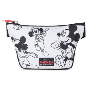 Novex Disney Mickey Mouse printed Waist Bag for Cute Kids Ideal for Travel, Hiking and Outdoor Activities -18 cm