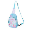 Novex Disney Unicorn Printed Girls Kids Crossbody One Shoulder Bag for Travel, Hiking & Trekking - 10 Inch | Chest Bag for 3 Years & Above Kids - NXCBUC416 - UNICORN