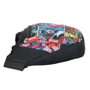 Novex Marvel Avengers printed Waist Bag for Cute Kids Ideal for Travel, Hiking and Outdoor Activities - 18 cm