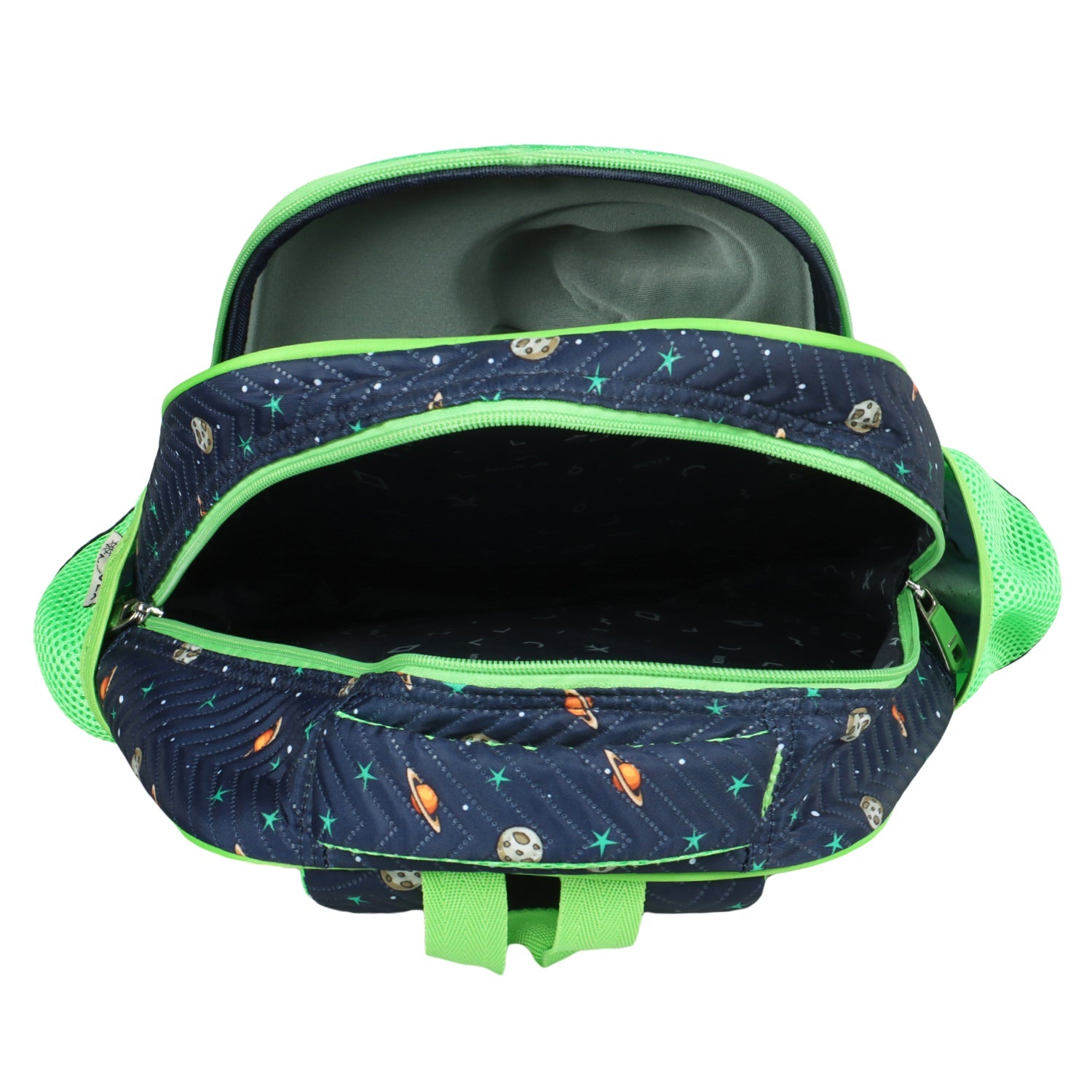 Novex Snug - On Dino Printed Boy Kids School Bag for Preschool, Kindergarten - 12 Inch | Backpack for 3 - 5 Years Kids - SNBP0422 - DINO