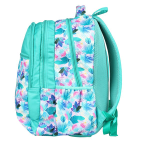 Novex Snug-On Finley Printed Unisex Kids School Bag with Stationary Pouch - 19 Inch | Backpack for 12-16 Years Kids
