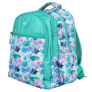 Novex Snug-On Finley Printed Unisex Kids School Bag with Stationary Pouch - 19 Inch | Backpack for 12-16 Years Kids