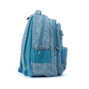 Novex Snug-On Frozen Printed Girl Kids School Bag for 4th Class to 6th Class - 17 Inch | Backpack for 10-12 Years Kids