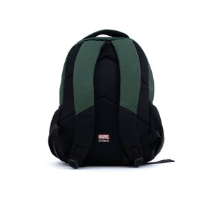 Novex Snug-On Hulk Printed Boy Kids School Bag for 4th Class to 6th Class - 17 Inch | Backpack for 10-12 Years Kids