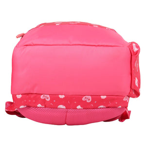 Novex Snug - On Kitty Printed Girl Kids School Bag for Nursery to 2nd Class - 15 Inch | Backpack for 5 - 8 Years Kids - SNBP0421 - KITTY