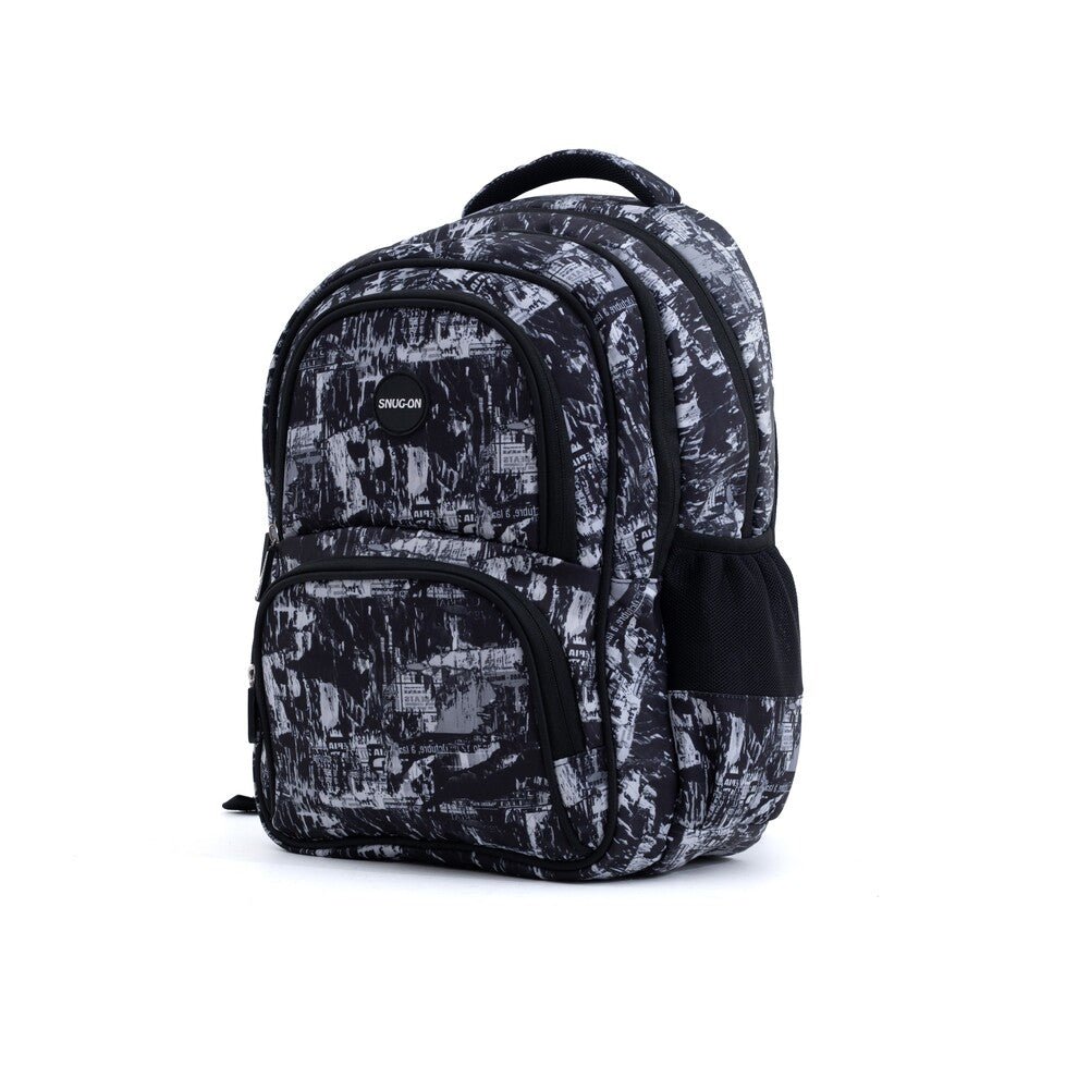 Novex Snug - On Kyro Printed Unisex Kids School Bag for 4th Class to 6th Class - 17 Inch | Backpack for 10 - 12 Years Kids - SNBP0754 - KYRO