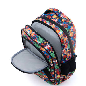 Novex Snug-On Marvel Printed Unisex Kids School Bag for 4th Class to 6th Class - 17 Inch | Backpack for 10-12 Years Kids