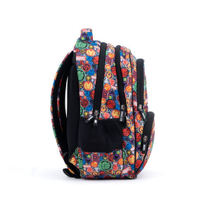 Novex Snug-On Marvel Printed Unisex Kids School Bag for 4th Class to 6th Class - 17 Inch | Backpack for 10-12 Years Kids