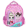 Novex Snug - On Meow Printed Girl Kids School Bag for Preschool, Kindergarten - 12 Inch | Backpack for 3 - 5 Years Kids - SNBP0424 - MEOW