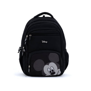 Novex Snug-On Mickey Mouse Printed Unisex Kids School Bag for 4th Class to 6th Class - 17 Inch | Backpack for 10-12 Year Kids