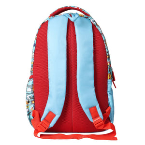 Novex Snug - On Phoenix Printed Boy Kids School Bag with Stationary Pouch for 3rd to 5th Class - 17 Inch | Backpack for 9 - 11 Years Kids - SNBP0408 - PHOENIX