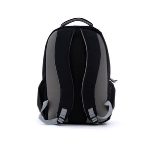 Novex Snug-On Plain Pattern Black Unisex Kids School Bag for 6th-12th Class -19 Inch | Backpack for 13-18 Years Kids
