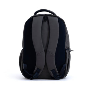 Novex Snug-On Plain Pattern Grey Unisex Kids School Bag for 6th-12th Class -19 Inch | Backpack for 13-18 Years Kids