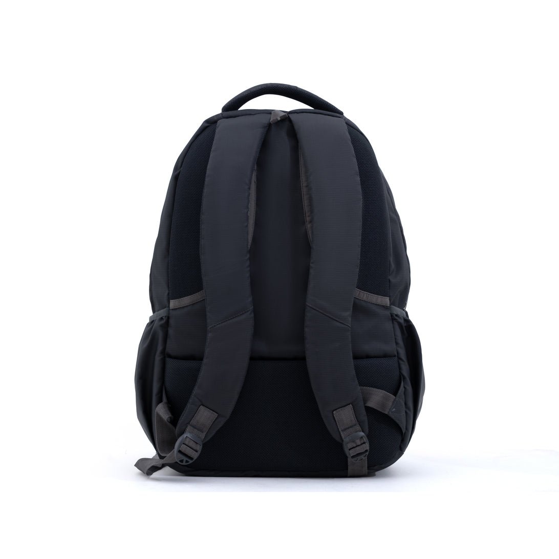 Novex Snug - On Plain Pattern Grey Unisex Kids School Bag for 6th - 12th Class - 19 Inch | Backpack for 13 - 18 Years Kids - SNBP0772 - GREY