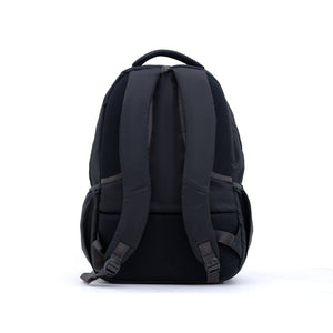 Novex Snug-On Plain Pattern Grey Unisex Kids School Bag for 6th-12th Class -19 Inch | Backpack for 13-18 Years Kids