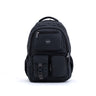 Novex Snug - On Plain Pattern Grey Unisex Kids School Bag for 6th - 12th Class - 19 Inch | Backpack for 13 - 18 Years Kids - SNBP0772 - GREY