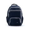 Novex Snug - On Plain Pattern Navy Blue Boy Kids School Bag for 6th - 12th Class - 19 Inch | Backpack for 13 - 18 Years Kids - SNBP0764 - NAVY BLUE
