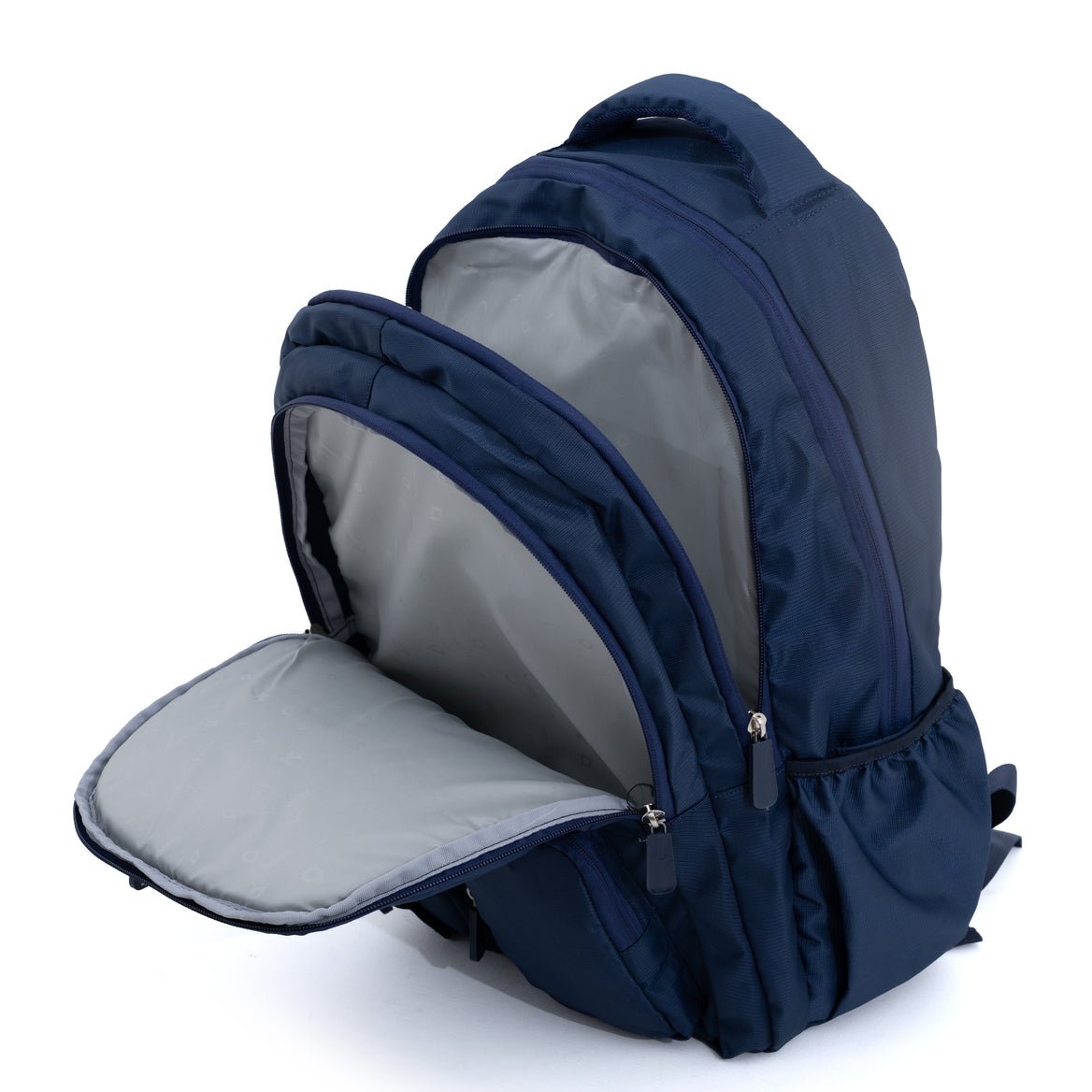 Novex Snug - On Plain Pattern Navy Blue Unisex Kids School Bag for 6th - 12th Class - 19 Inch | Backpack for 13 - 18 Years Kids - SNBP0774 - NAVY BLUE