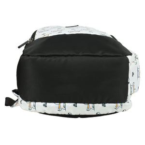 Novex Snug - On Puppy Printed Girl Kids School Bag for Nursery to 2nd Class - 15 Inch | Backpack for 5 - 8 Years Kids - SNBP0416 - PUPPY