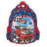 Novex Snug - On Racing Cars Printed Boy Kids School Bag for Preschool, Kindergarten - 12 Inch | Backpack for 3 - 5 Years Kids - SNBP0425 - RACING CARS