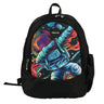 Novex Snug - On Space Printed Boy Kids School Bag for Nursery to 2nd Class - 15 Inch | Backpack for 5 - 8 Years Kids - SNBP0427 - SPACE