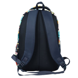 Novex Snug - On Space Printed Boy Kids School Bag with Stationary Pouch for 3rd to 5th Class - 17 Inch | Backpack for 9 - 11 Years Kids - SNBP0407 - SPACE