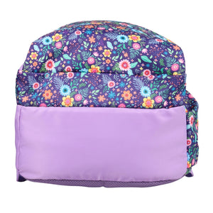 Novex Snug - On Sweet Pea Printed Girl Kids School Bag with Stationary Pouch for 3rd to 5th Class - 17 Inch | Backpack for 9 - 11 Years Kids - SNBP0412 - SWEET PEA