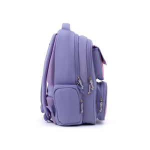 Novex Snug - On Unicorn Printed Girl Kids School Bag for 1st Class to 4th Class - 16 Inch - SNBPUC0725 - UNICORN