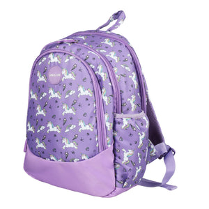 Novex Snug - On Unicorn Printed Girl Kids School Bag for Nursery to 2nd Class - 15 Inch | Backpack for 5 - 8 Years Kids - SNBP0420 - UNICORN