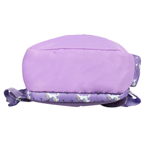 Novex Snug - On Unicorn Printed Girl Kids School Bag for Nursery to 2nd Class - 15 Inch | Backpack for 5 - 8 Years Kids - SNBP0420 - UNICORN