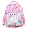 Novex Snug - On Unicorn Printed Girl Kids School Bag for Preschool, Kindergarten - 12 Inch | Backpack for 3 - 5 Years Kids - SNBP0423 - UNICORN