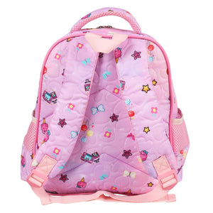 Novex Snug - On Unicorn Printed Girl Kids School Bag for Preschool, Kindergarten - 12 Inch | Backpack for 3 - 5 Years Kids - SNBP0423 - UNICORN