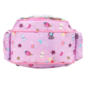 Novex Snug - On Unicorn Printed Girl Kids School Bag for Preschool, Kindergarten - 12 Inch | Backpack for 3 - 5 Years Kids - SNBP0423 - UNICORN