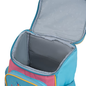 Novex Snug-On Unicorn Printed Girl Kids School Bag for Preschool, Kindergarten - 13 Inch | Backpack for 3-5 Years Kids