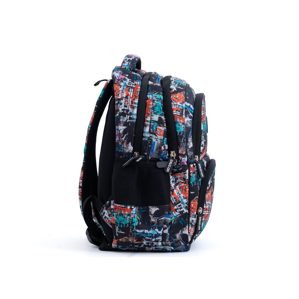 Novex Snug - On Zippy Printed Unisex Kids School Bag for 4th Class to 6th Class - 17 Inch | Backpack for 10 - 12 Years Kids - SNBP0751 - ZIPPY