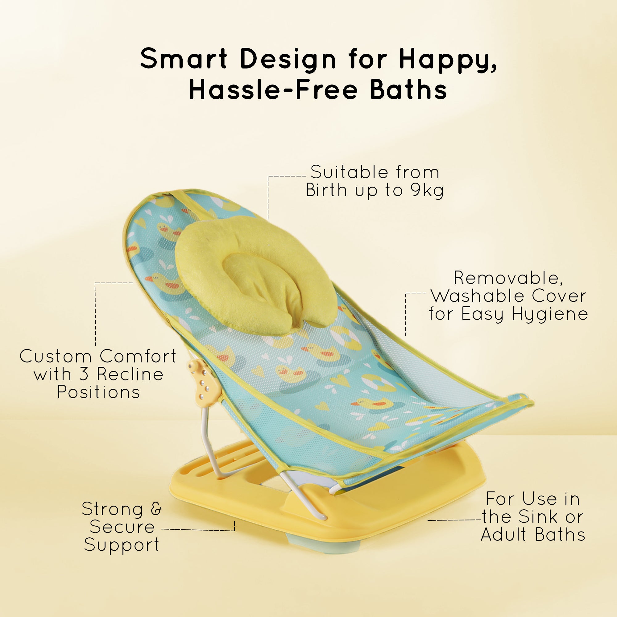 Nuluv Baby Bather  0-6 Months