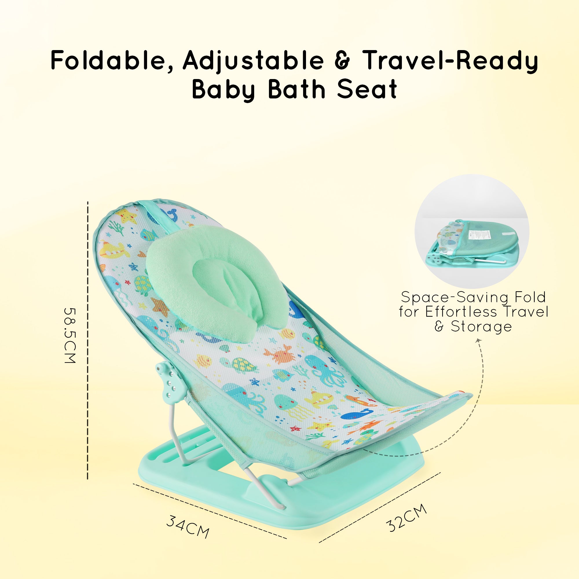 Nuluv Baby Bather  0-6 Months