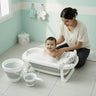 Nuluv 4 - in - 1 Baby Bath Set with Bathtub & Accessories - Baby Bath Tub