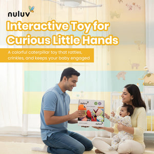 Nuluv - Soft Toy - Nuluv Activity Caterpillar Soft Toys - NU - I - 0041