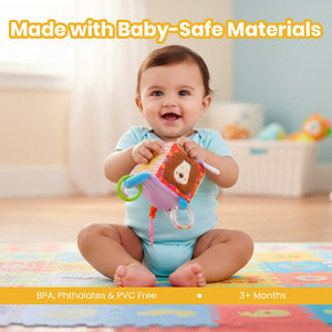 Nuluv Activity Cube Hanging Soft Toy | The Mom Store India - Soft Toy
