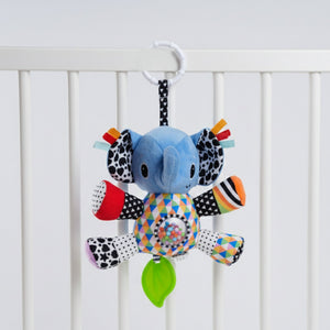 Nuluv Activity Elephant Hanging Soft Toy | The Mom Store - Soft Toy