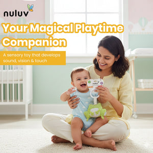 Nuluv Activity Frog Rattle Toy | The Mom Store India - Soft Toy