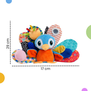 Nuluv Activity Peacock Soft Toy | The Mom Store India - Soft Toy