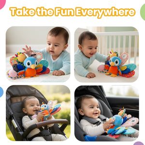 Nuluv Activity Peacock Soft Toy | The Mom Store India - Soft Toy