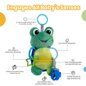 Nuluv Activity Toad Soft Hanging Toy | The Mom Store India - Soft Toy