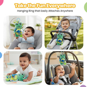 Nuluv Activity Toad Soft Hanging Toy | The Mom Store India - Soft Toy