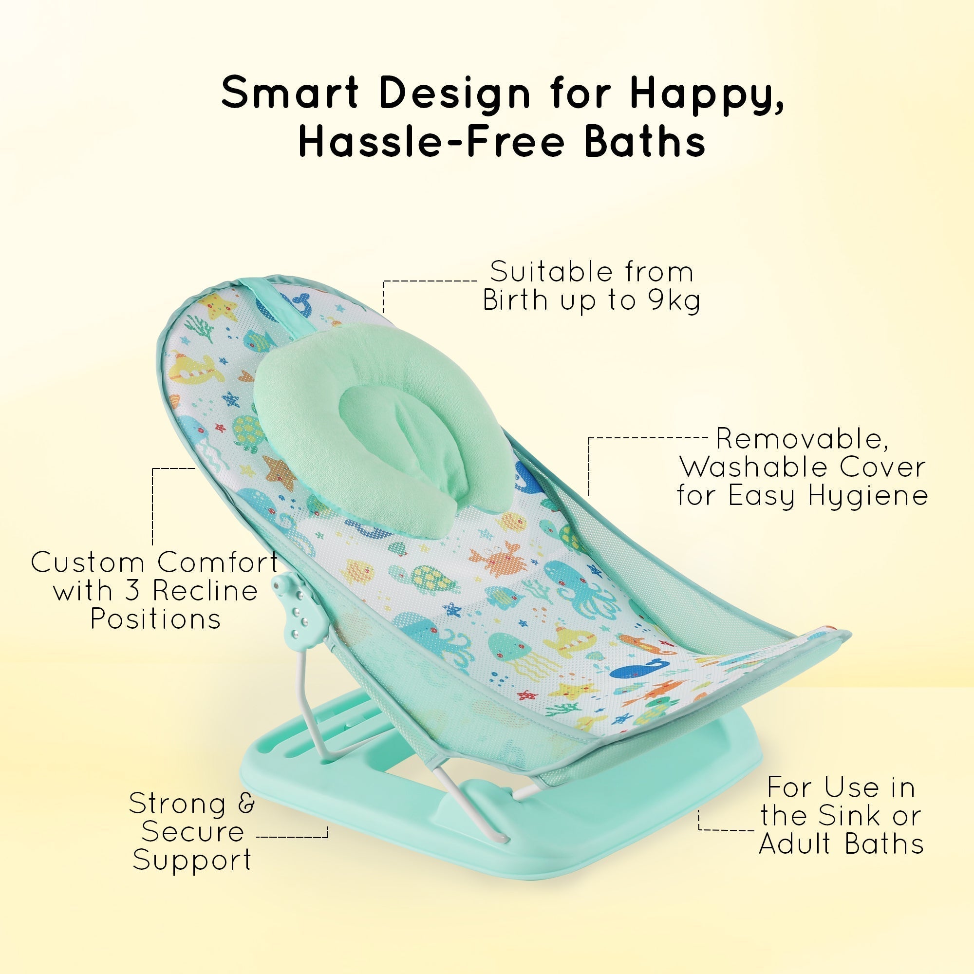 Nuluv Baby Bather 0-6 Months Available on The Mom Store