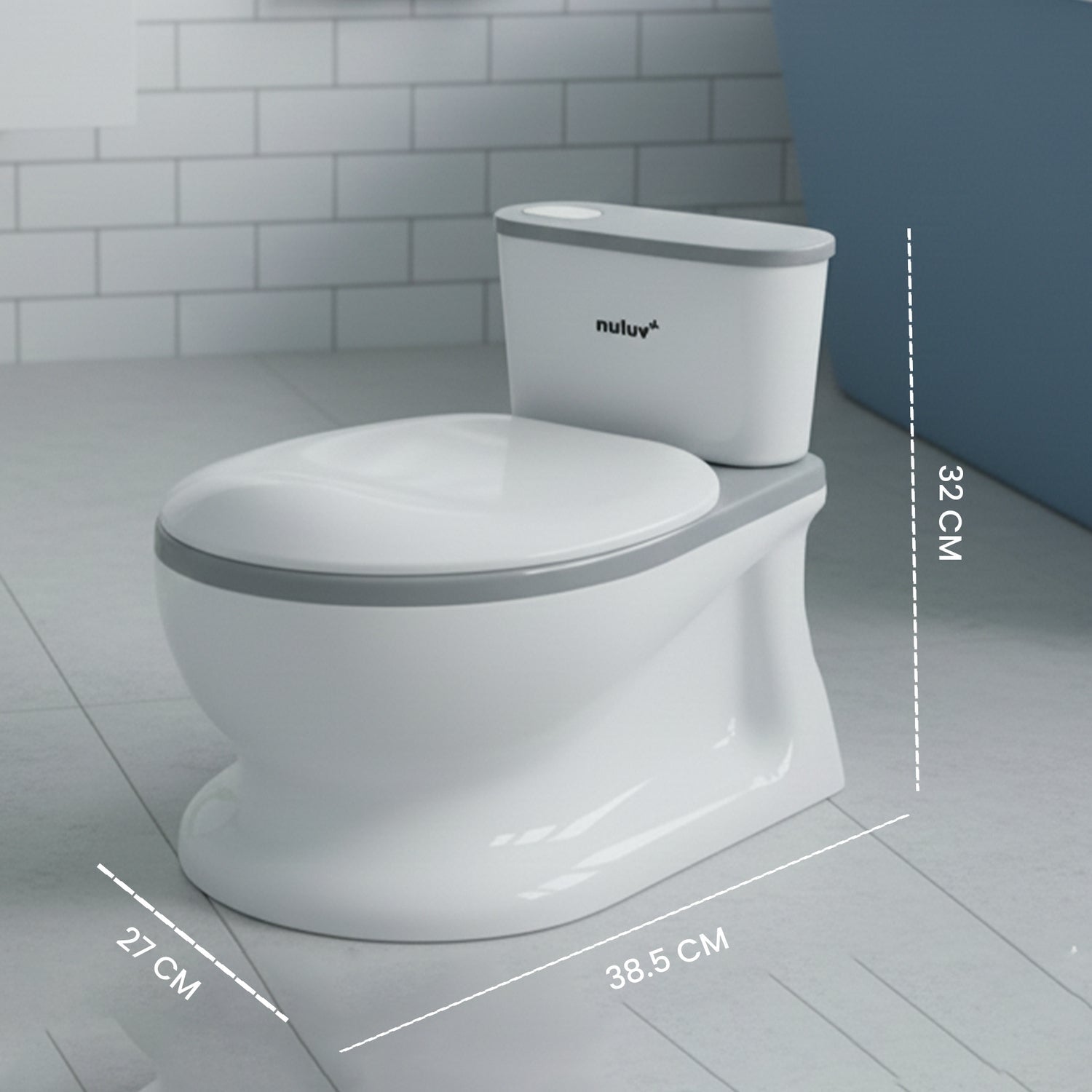 Nuluv Baby Potty Seat with Removable Bowl & Splash Guard - Potty Training