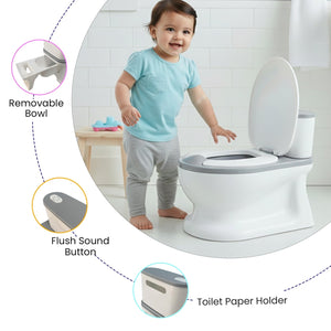 Nuluv Baby Potty Seat with Removable Bowl & Splash Guard - Potty Training